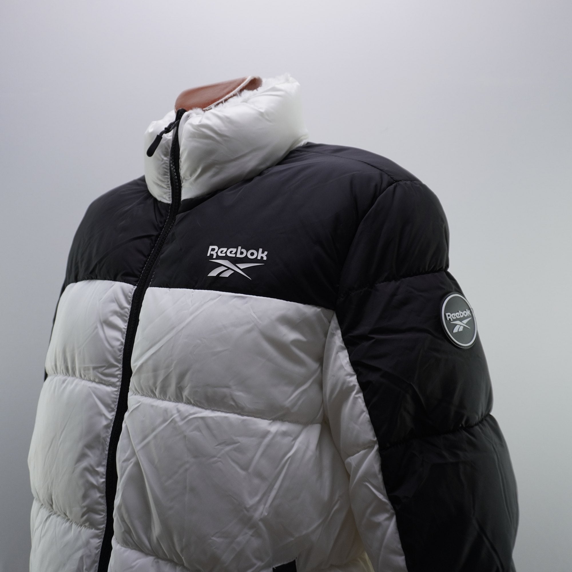 Parka Reebok para Mujer Usada - Blanca, XL