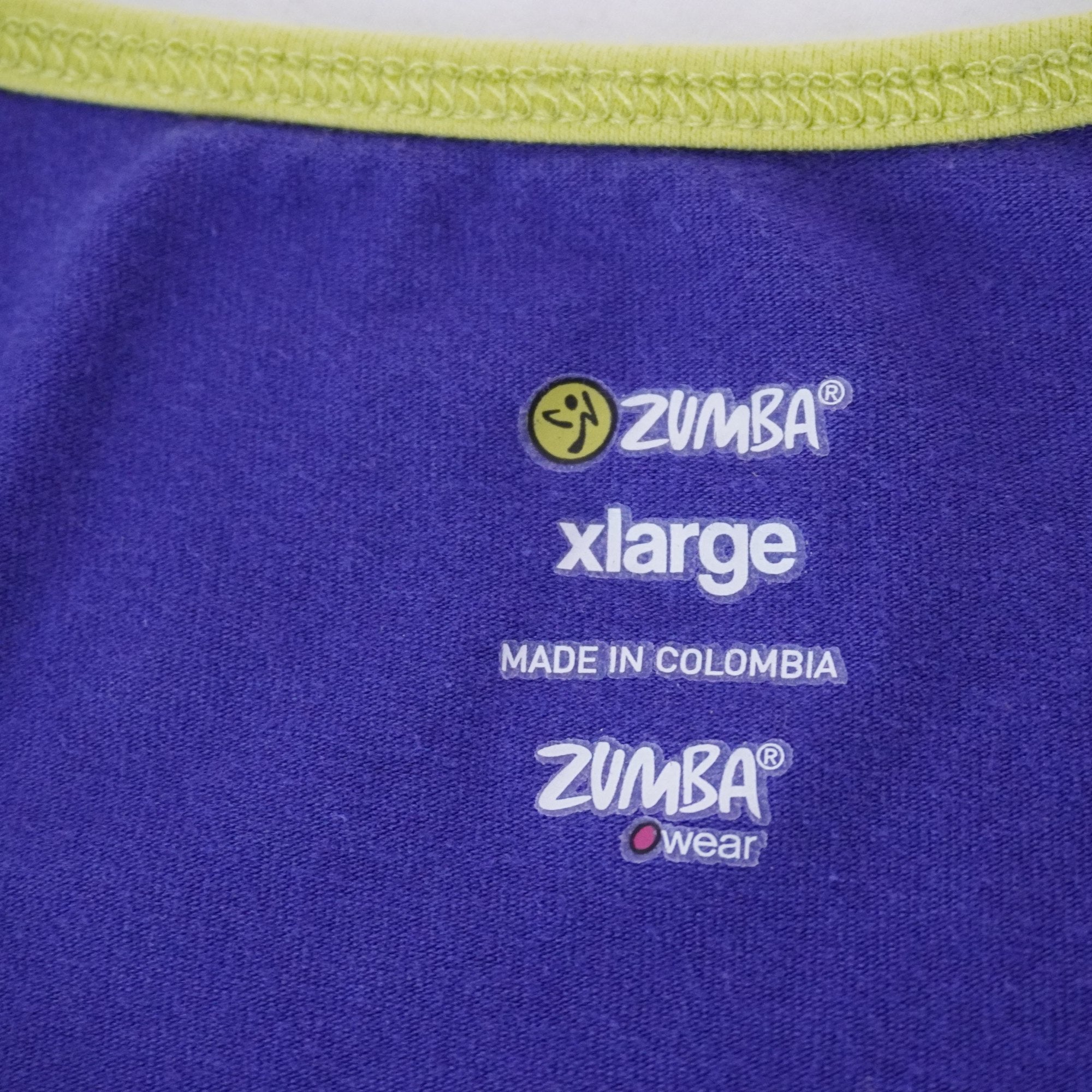 Camiseta Zumba para Mujer Usada - Púrpura, XL