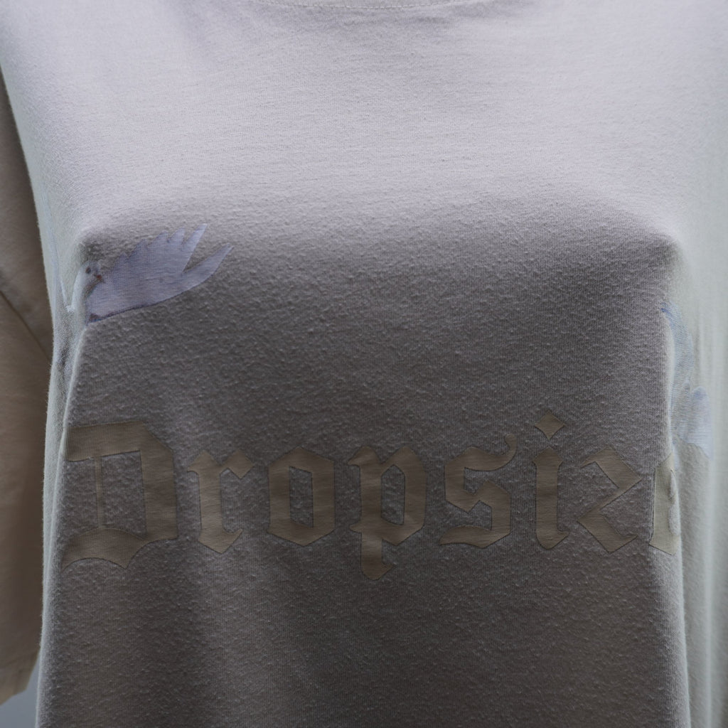 Camiseta de Manga Corta Dropsize para Mujer Usada - Beige, L