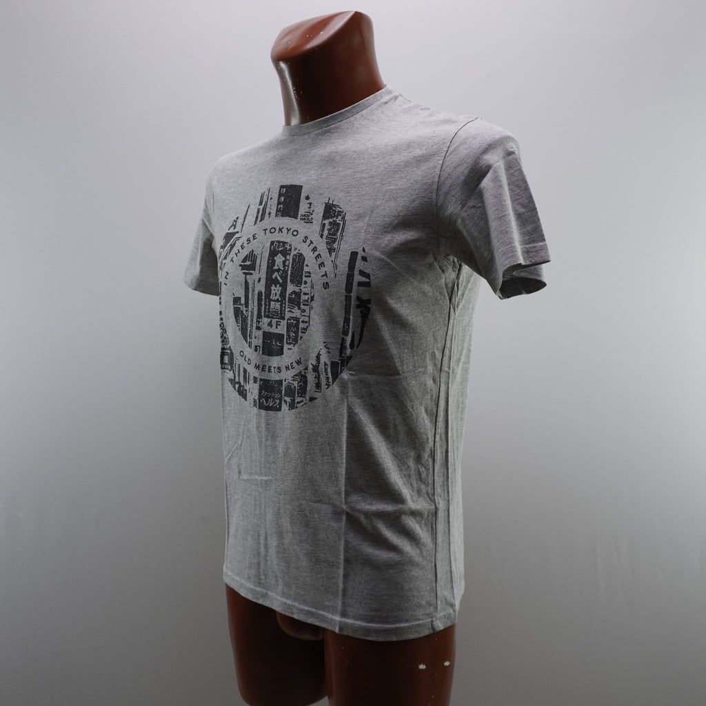 Camiseta de Manga Corta Tex para Hombre Usada - Gris, S