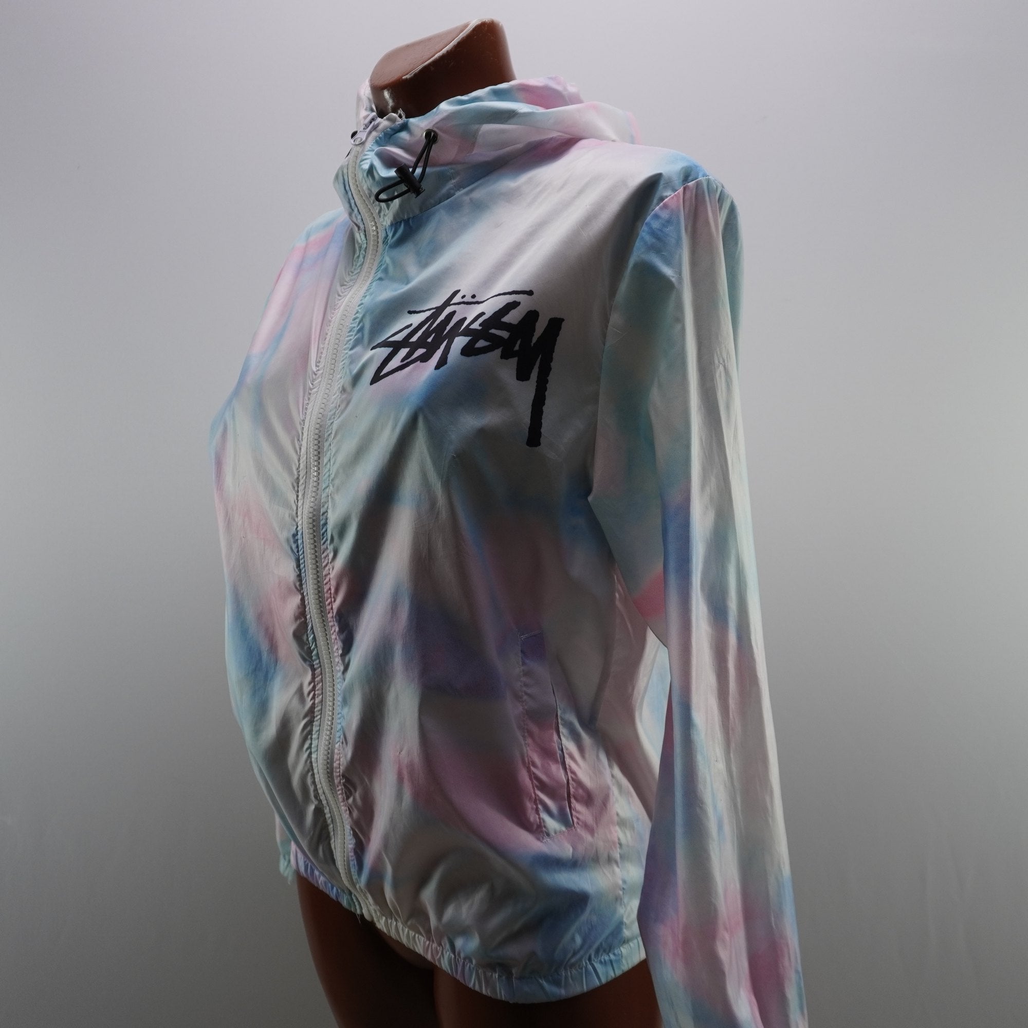 Chaqueta Deportiva Stussy para Mujer - Multicolor, S (Usada, Muy Buen Estado)