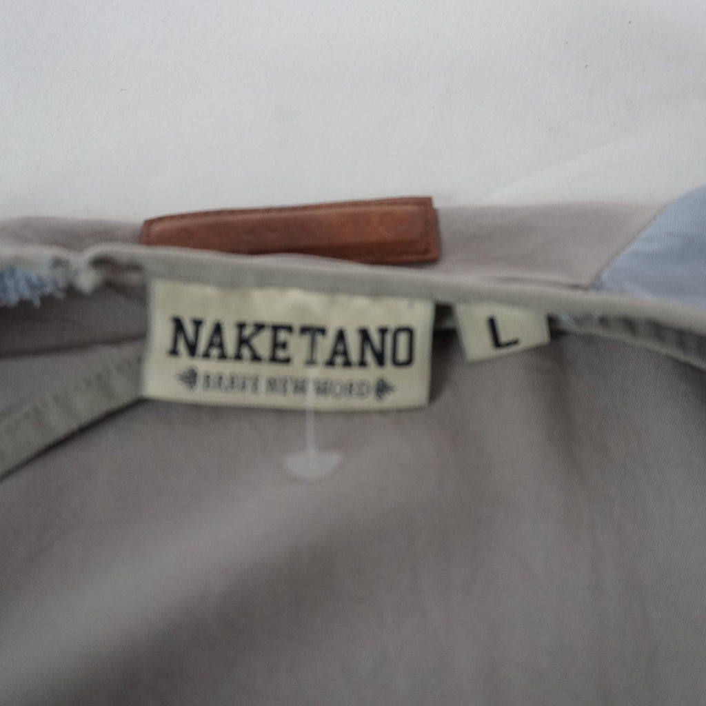 Camiseta Naketano para Mujer Usada - Gris, L
