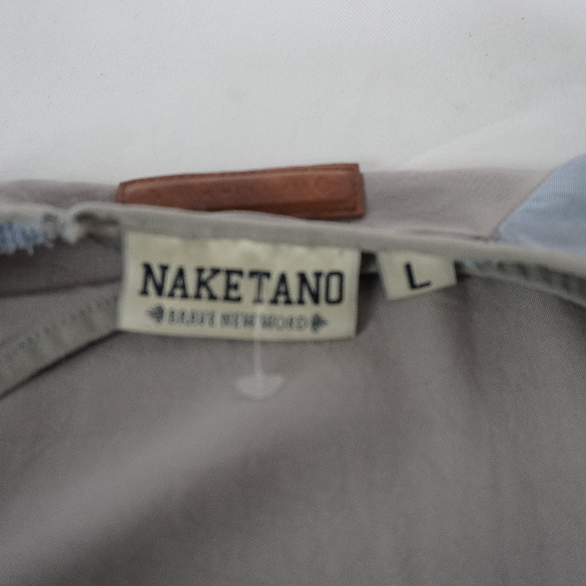 Camiseta Naketano para Mujer Usada - Gris, L