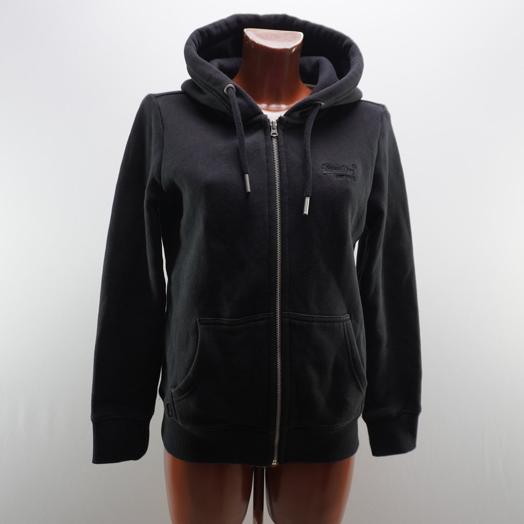 Sudadera con Capucha Superdry para Mujer Usada - Negra, L