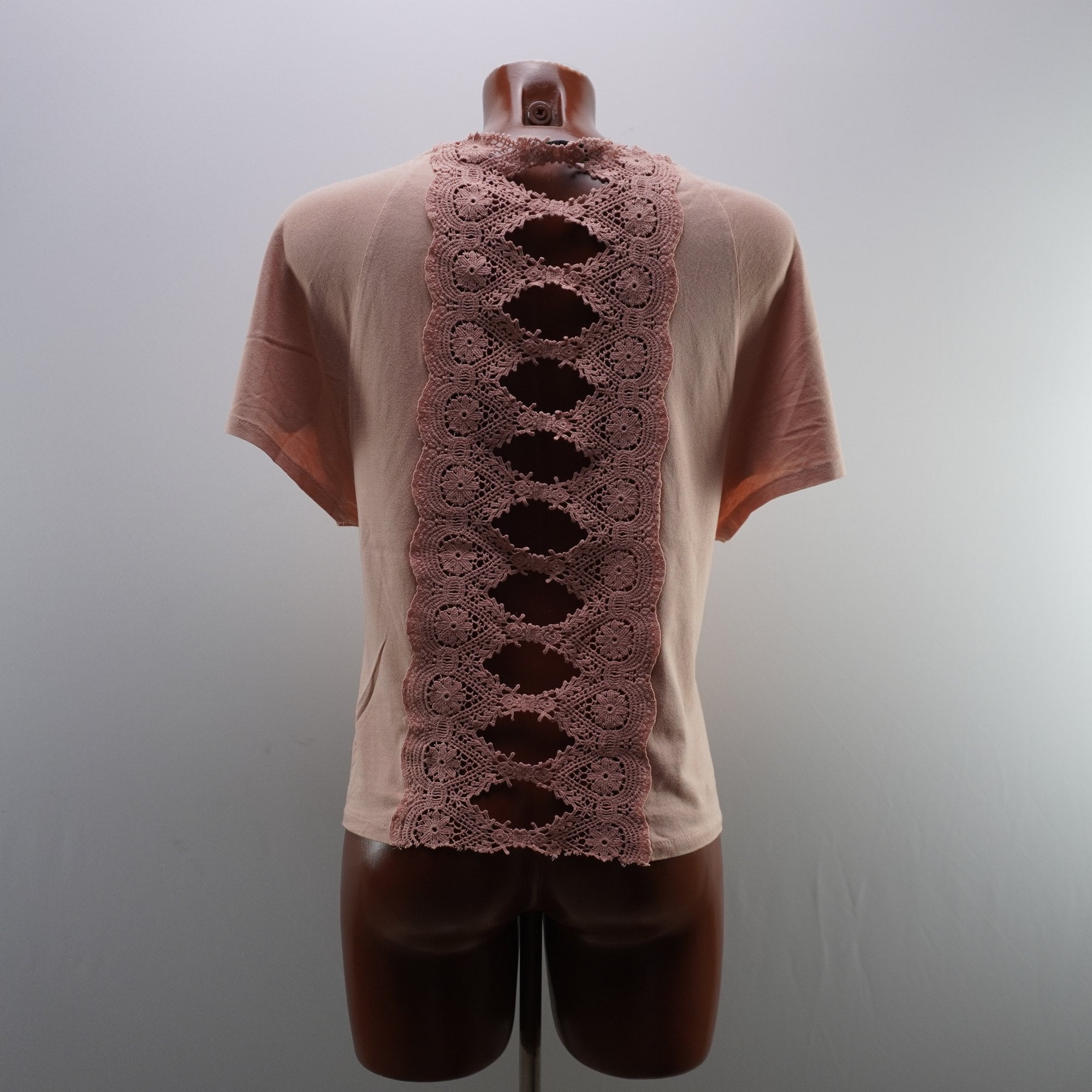 Camiseta Cortefiel para Mujer Usada - Rosa, S