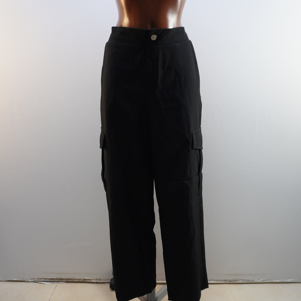 Pantalones Tipo Cargo Zara para Mujer Usados - Negros, M