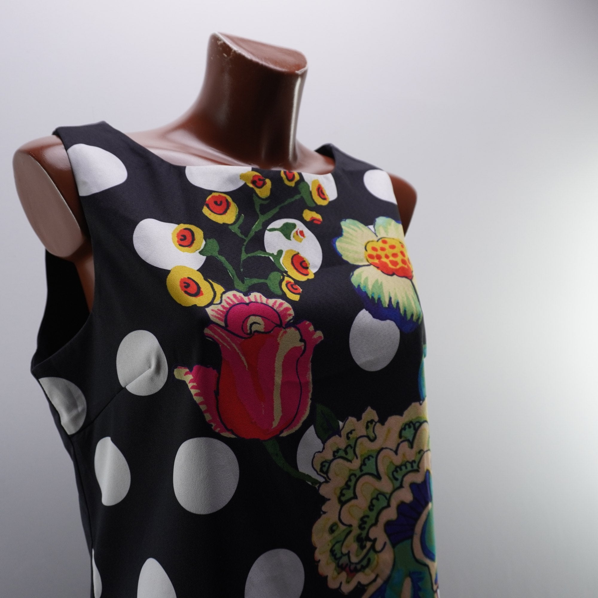 Vestido Desigual para Mujer Usado - Negro, XXL