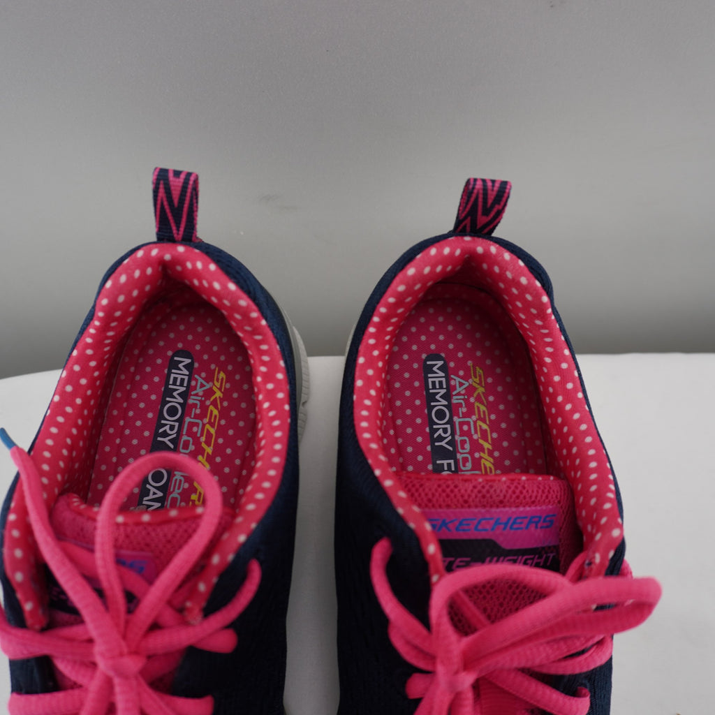 Zapatillas Skechers para Mujer Usadas - Azul Marino, Talla 39
