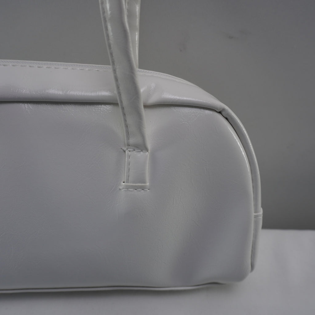 Bolso Baguette Blanco para Mujer Nuevo con Etiquetas