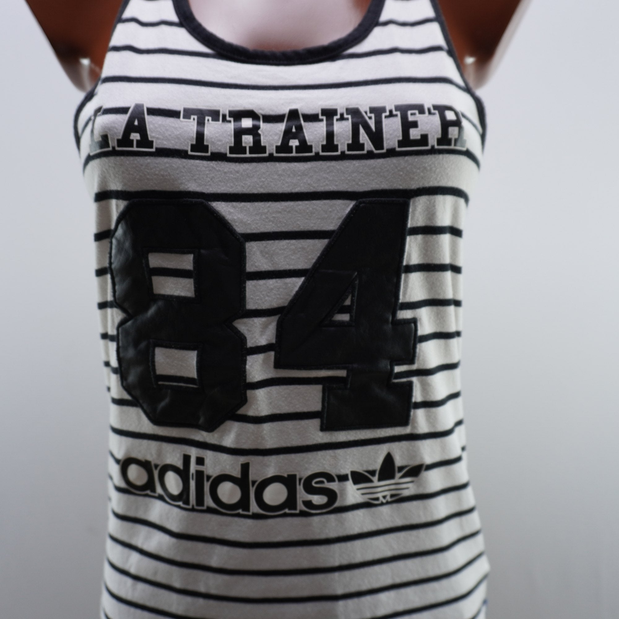 Camiseta sin Mangas Adidas para Mujer Usada - Blanca, S
