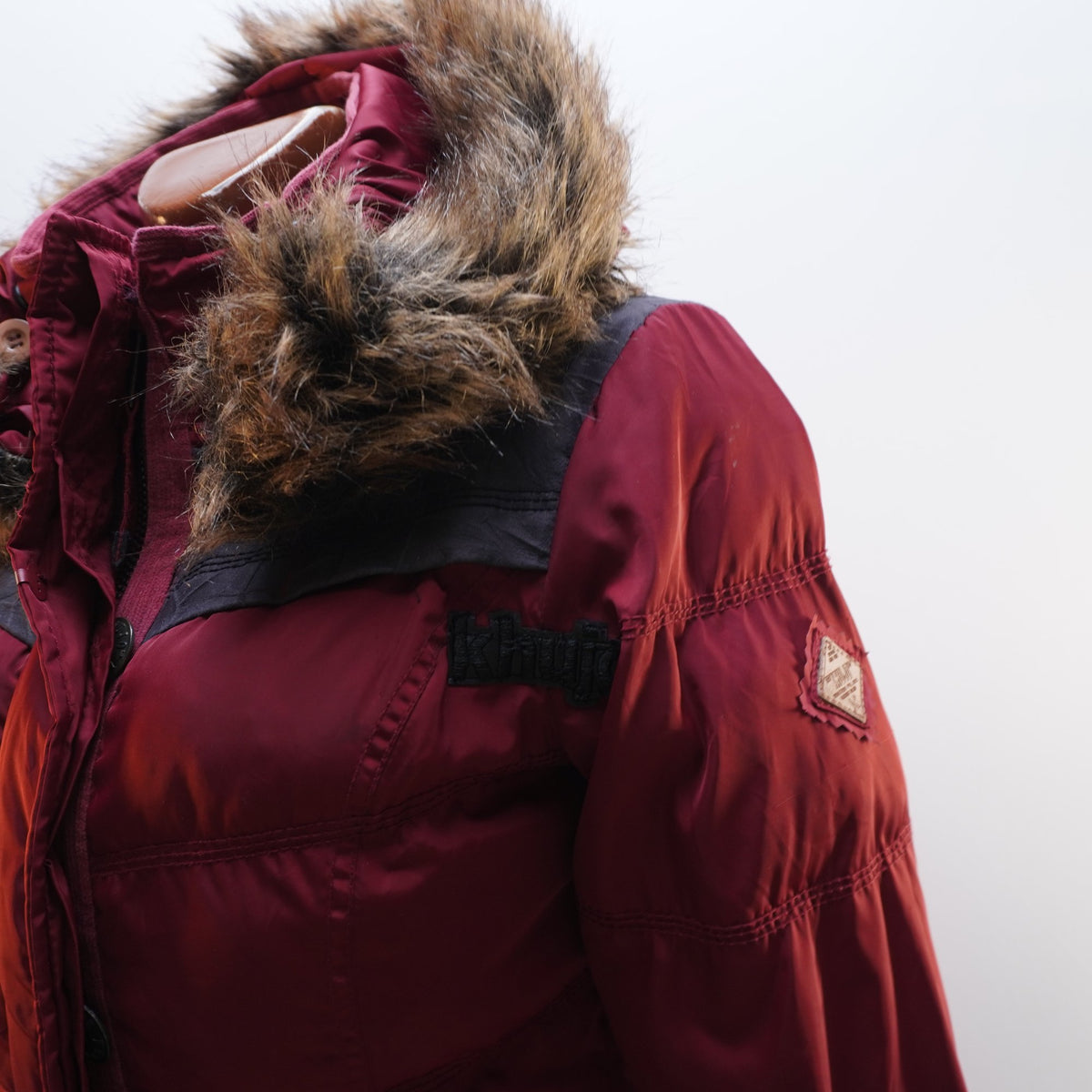 Parka Khujo para Mujer Usada - Roja, M