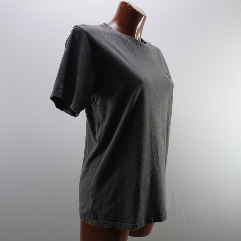 Camiseta de Manga Corta Yves Saint Laurent para Mujer - Gris, M, Usada en Muy Buen Estado