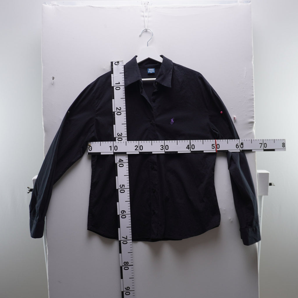 Camisa de Vestir Ralph Lauren para Mujer Usada - Negra, XXXL