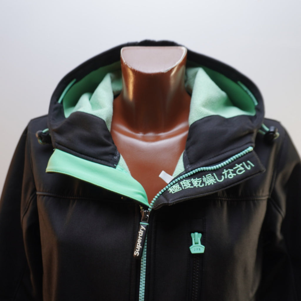 Chaqueta Deportiva Superdry para Mujer Usada - Negra, XXL