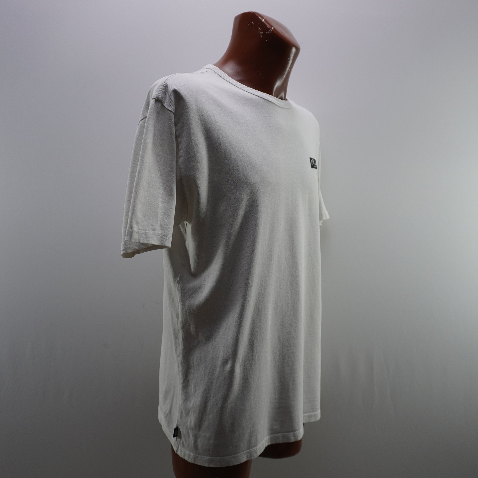 Camiseta de Manga Corta Vans para Hombre Usada - Blanca, L