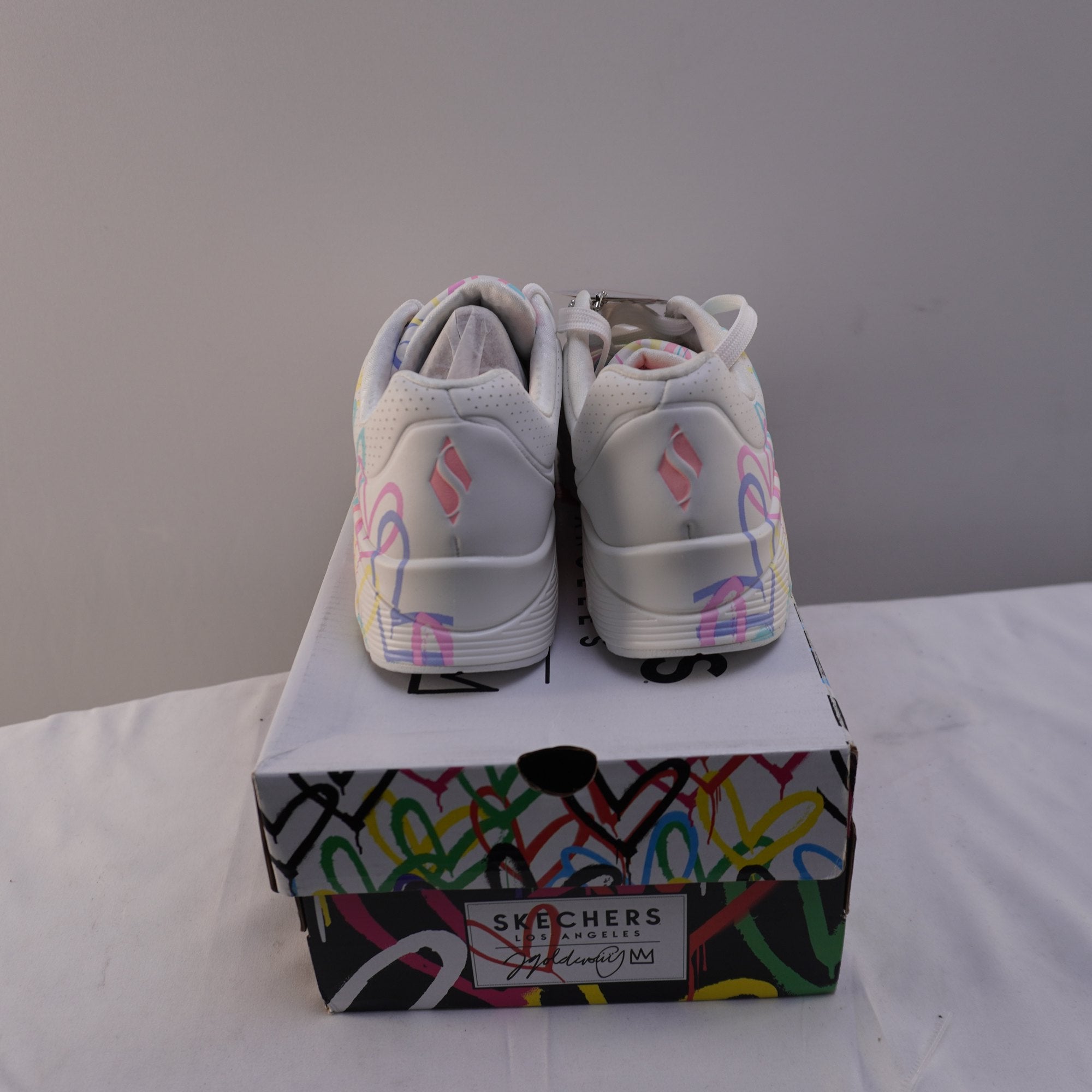 Zapatillas Skechers para Mujer Usadas - Multicolor, 37.5