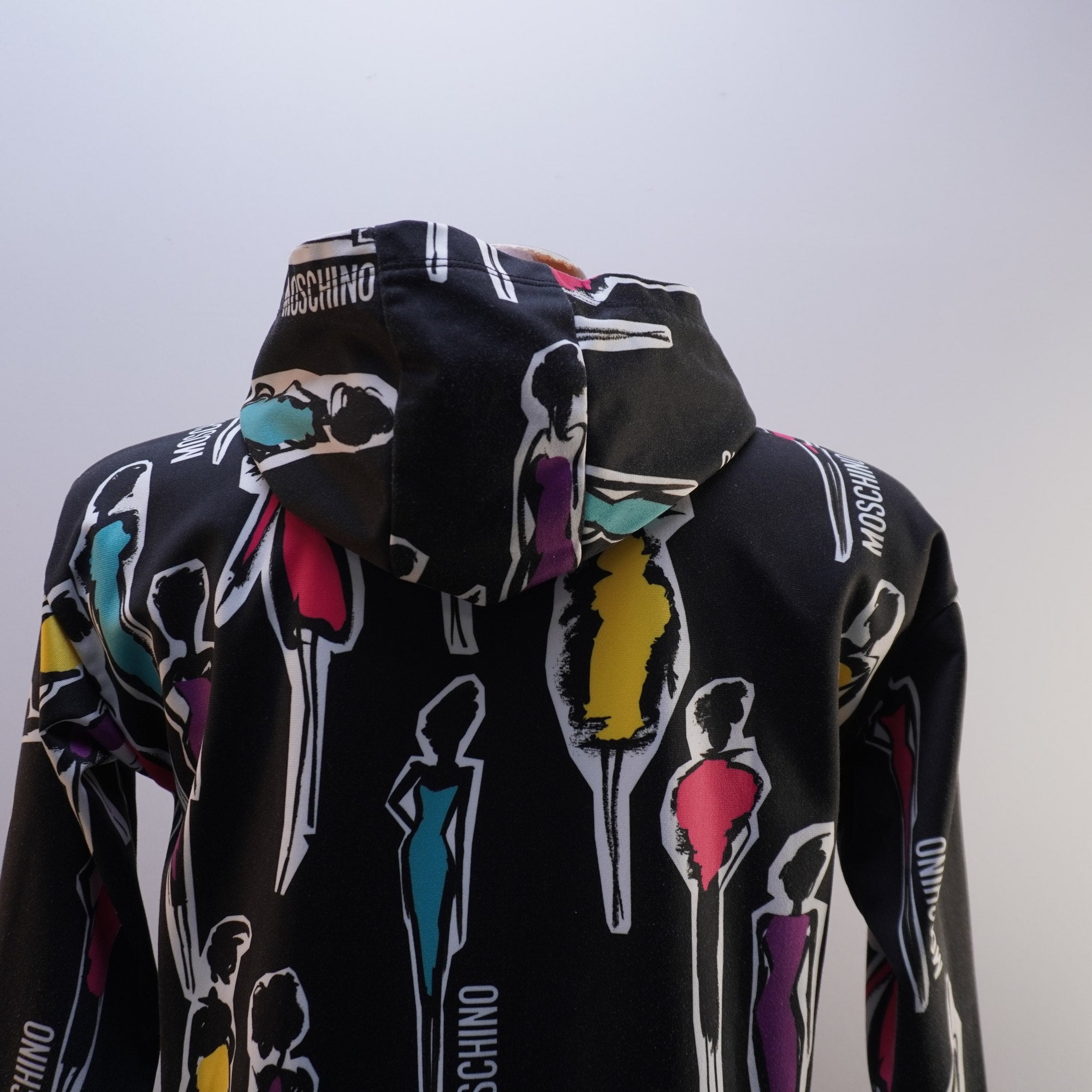Sudadera con Capucha Moschino para Mujer Usada - Multicolor, S