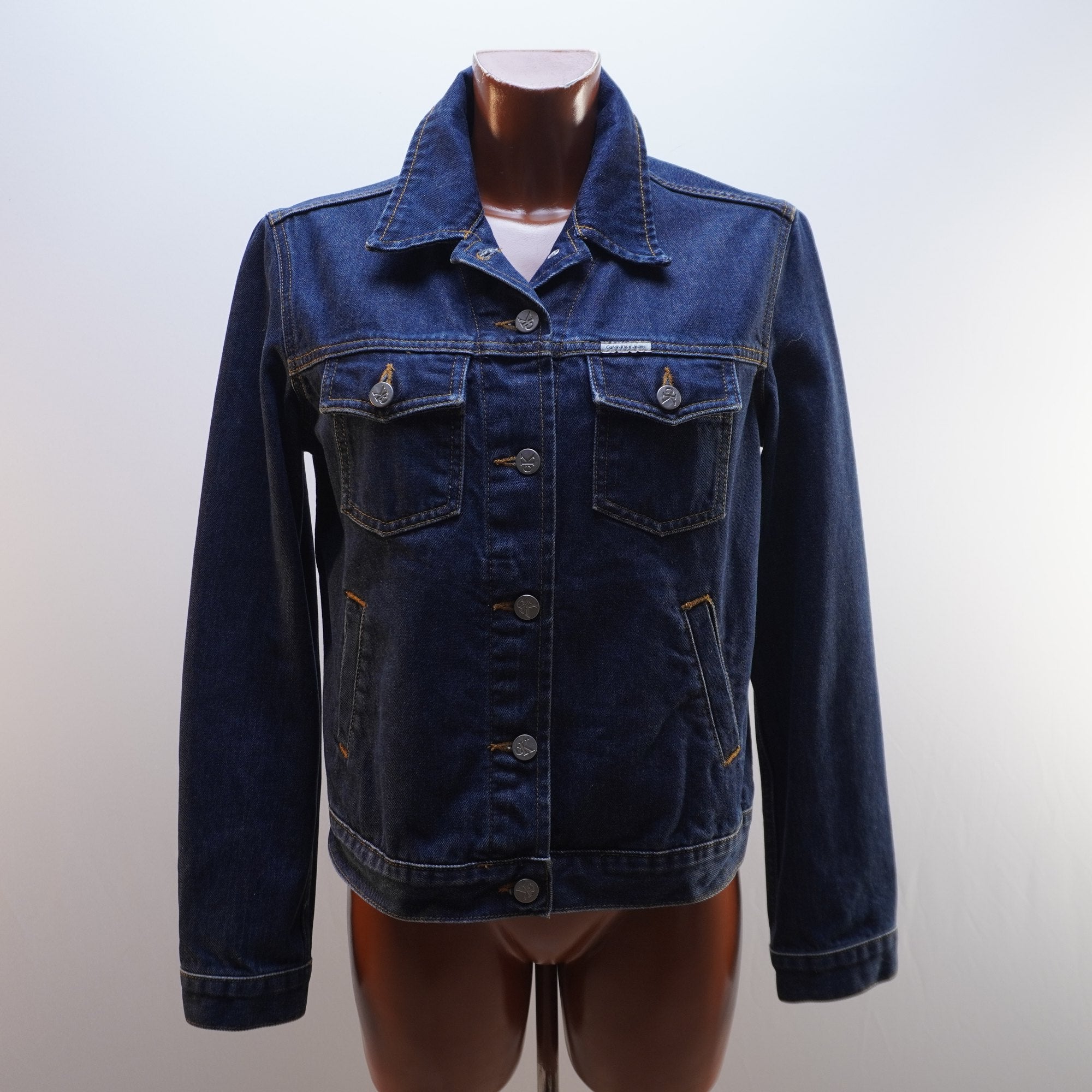 Cazadora Vaquera Calvin Klein para Mujer Usada - Azul, XL
