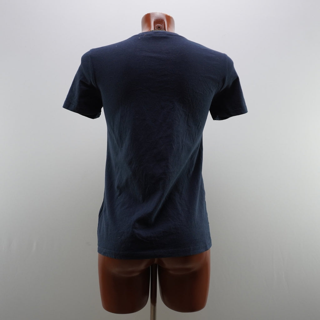 Camiseta de Manga Corta Superdry para Mujer - Azul Marino, S (Usada en Muy Buen Estado)