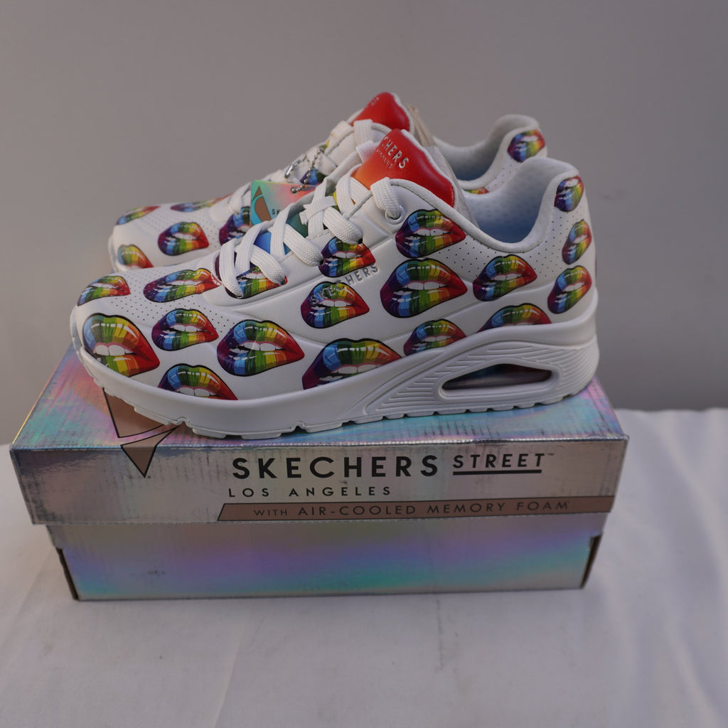Zapatillas Skechers para Mujer Usadas - Multicolor, Talla 40