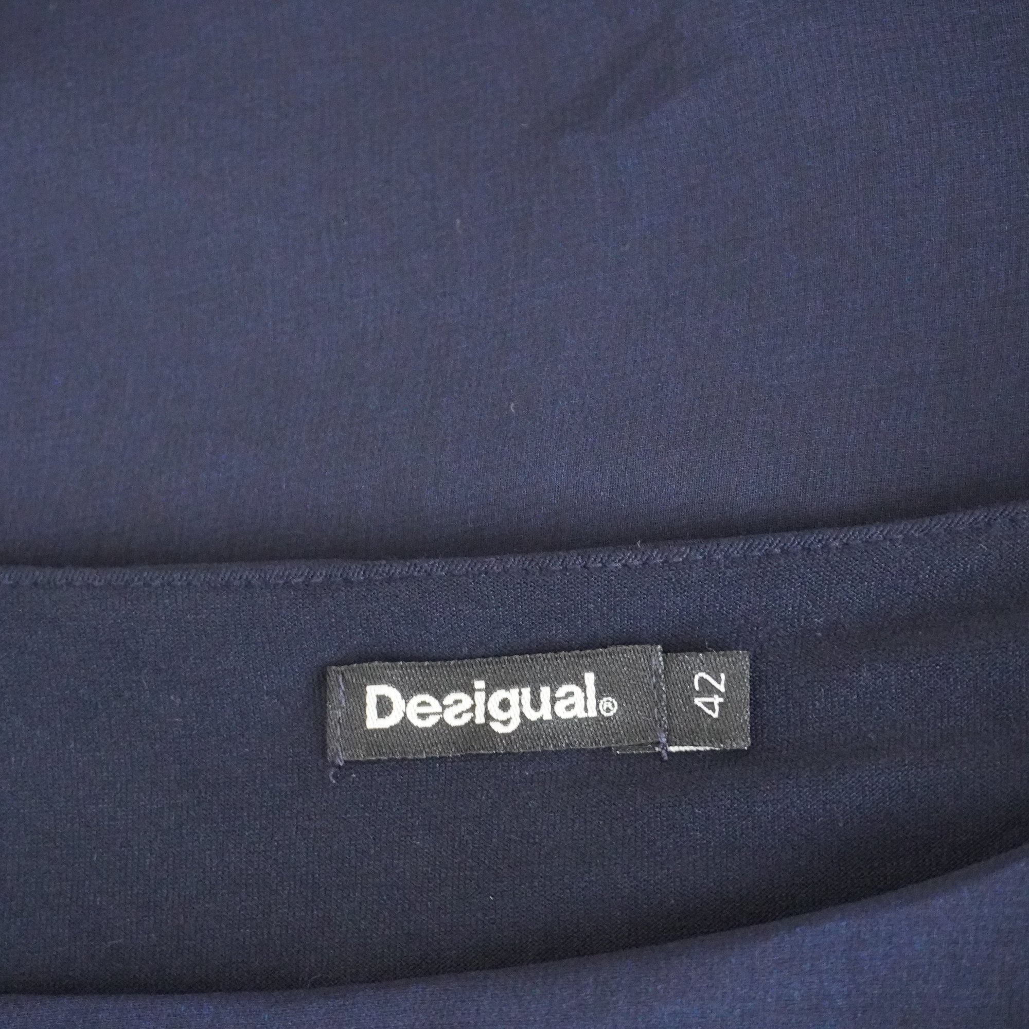Vestido Desigual para Mujer Usado - Azul Marino, XL