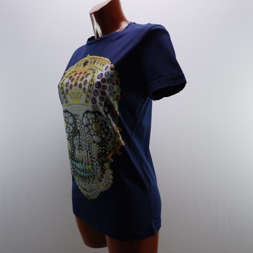 Camiseta de Manga Corta Antony Morato para Mujer Usada - Azul, S