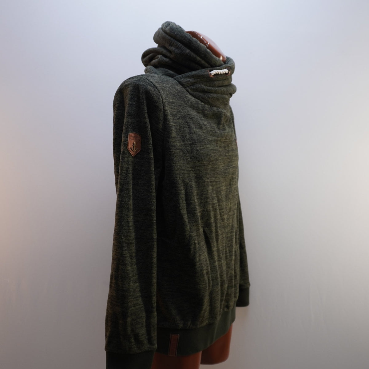 Sudadera con Capucha Naketano para Hombre Usada - Verde, L
