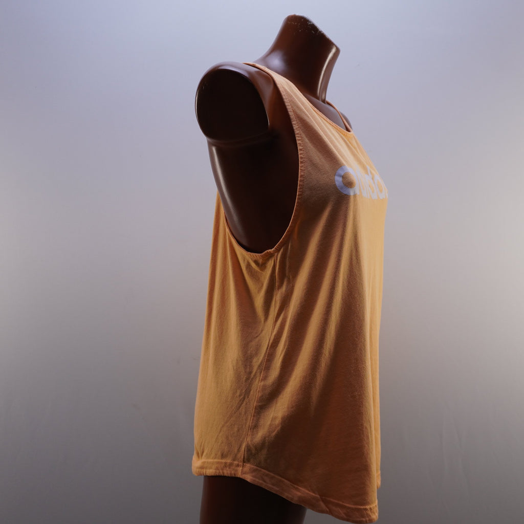 Camiseta sin Mangas Adidas para Mujer - Amarillo, XL (Usado en Muy Buen Estado)