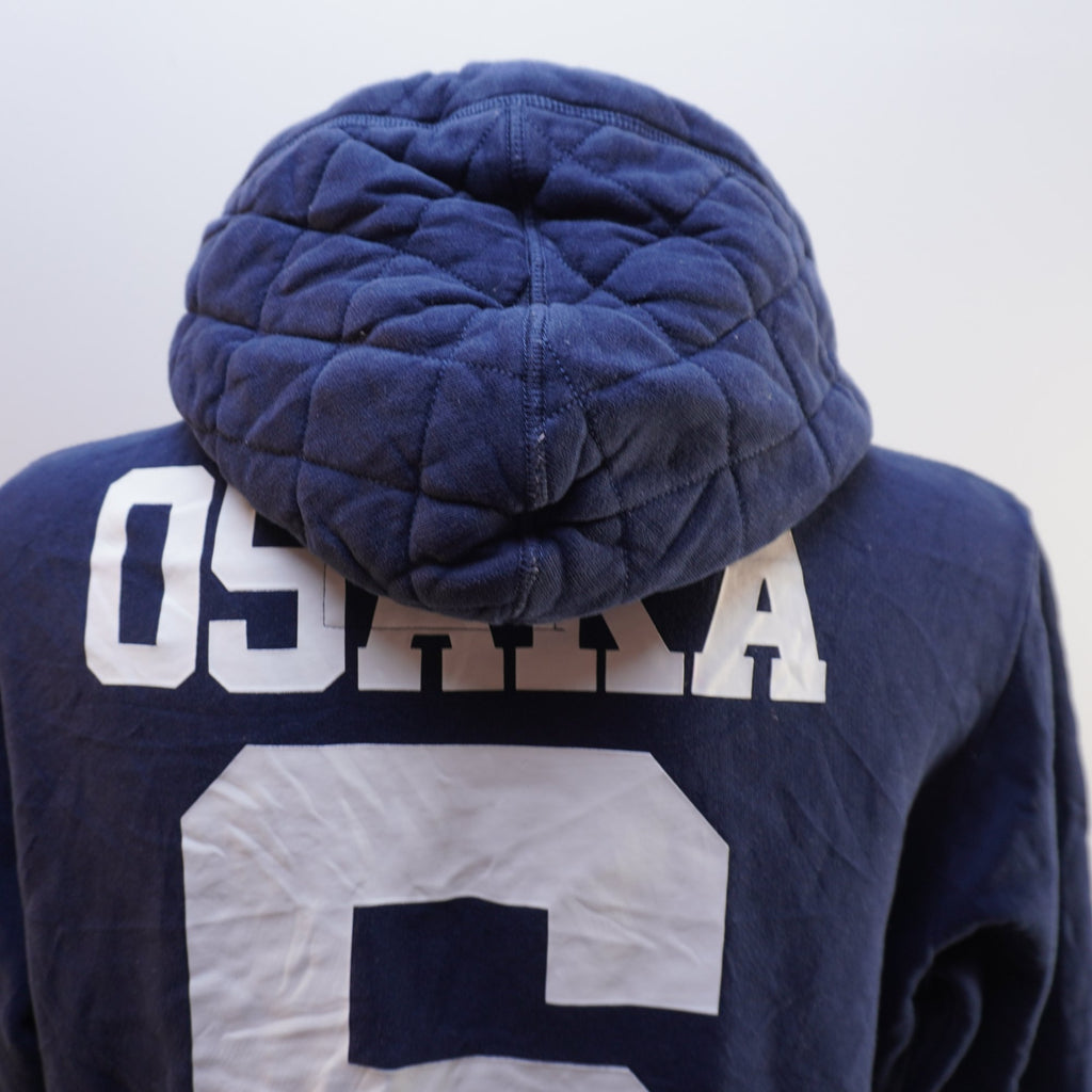 Sudadera con Capucha Superdry para Hombre Usada - Azul Marino, Mediano (M)