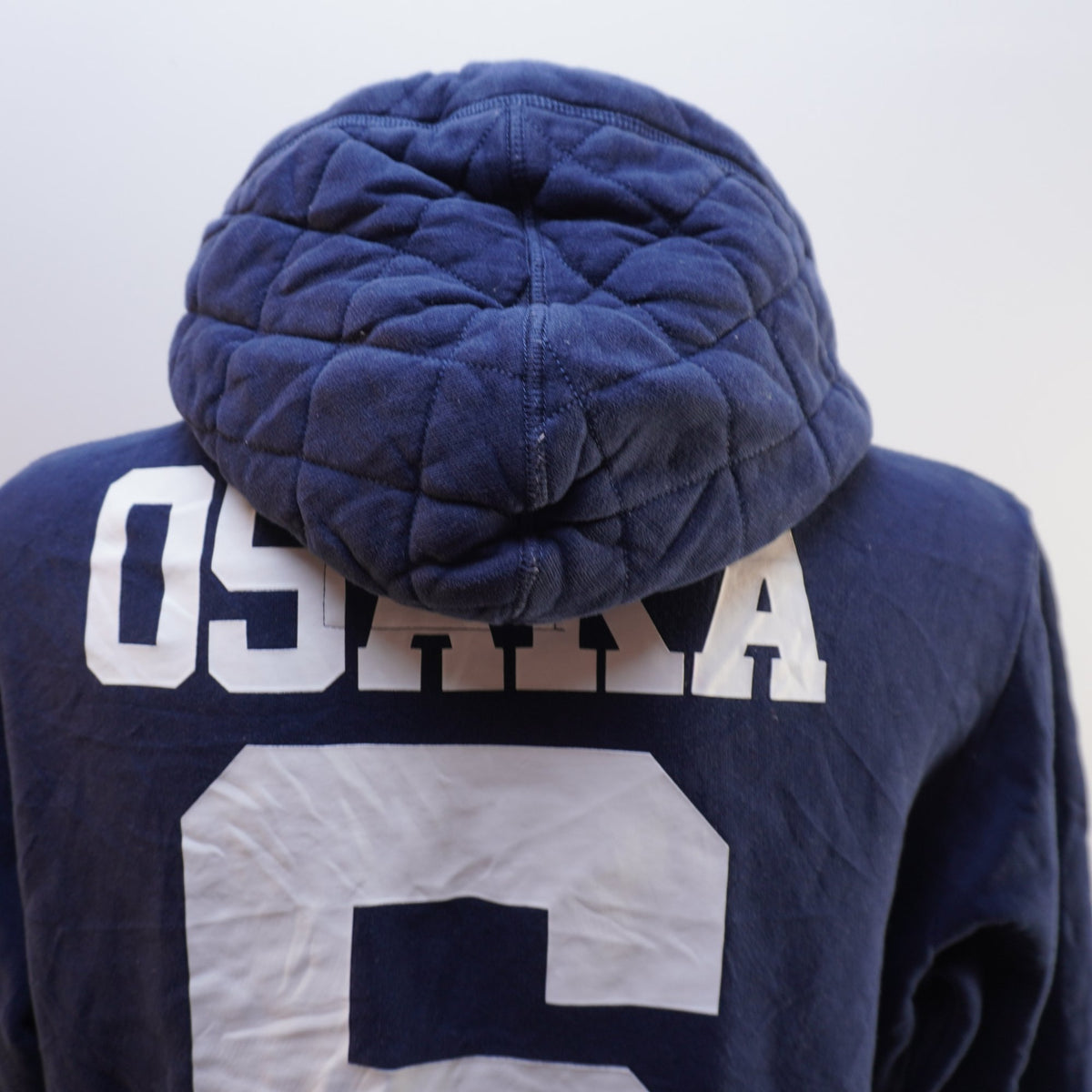 Sudadera con Capucha Superdry para Hombre Usada - Azul Marino, Mediano (M)