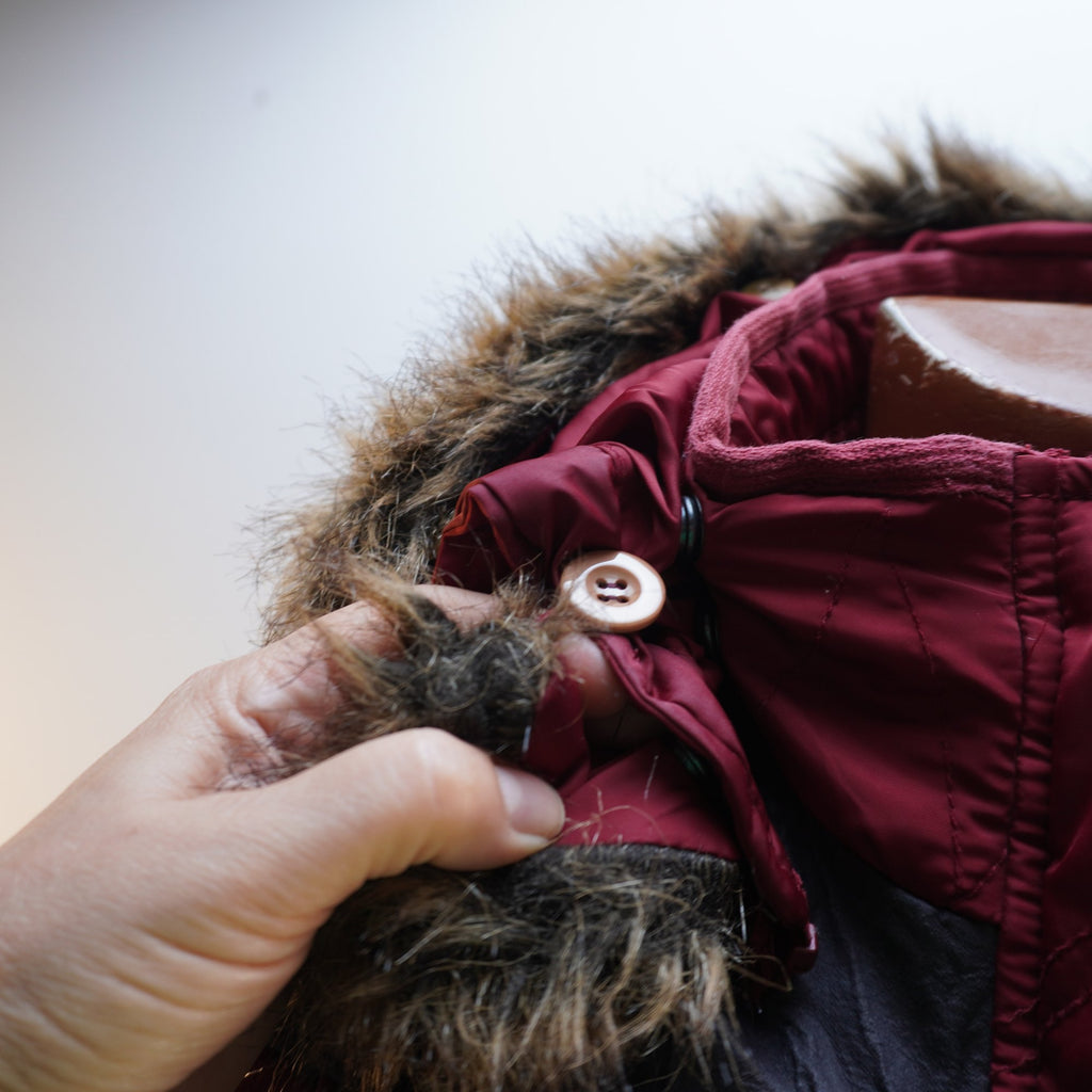 Parka Khujo para Mujer Usada - Roja, M