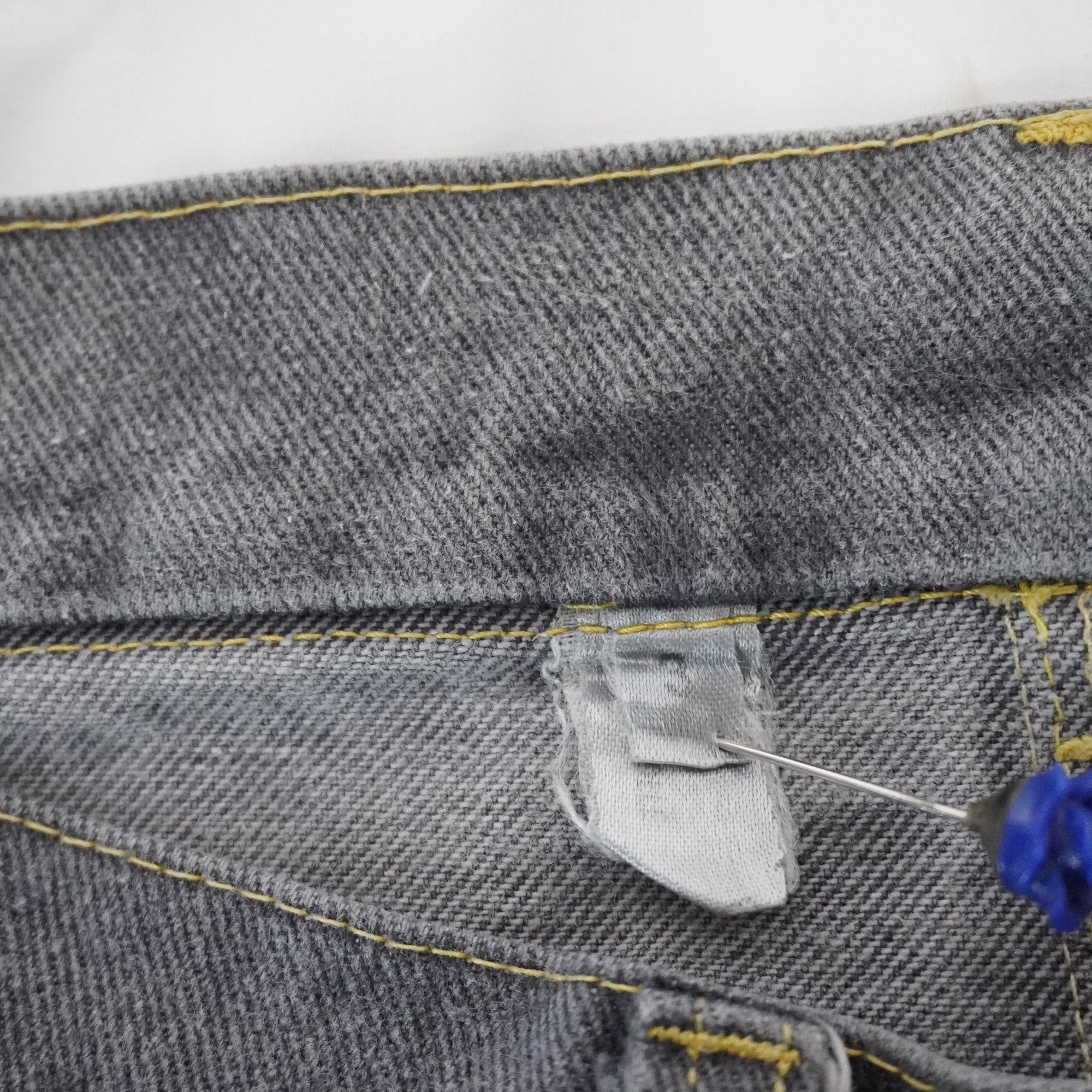 Pantalones Cortos Vaqueros Munich para Mujer Usados - Gris, M