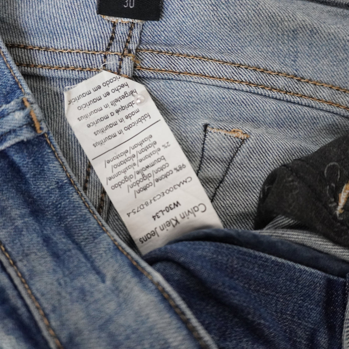 Vaqueros Calvin Klein para Hombre Usados - Azul, M