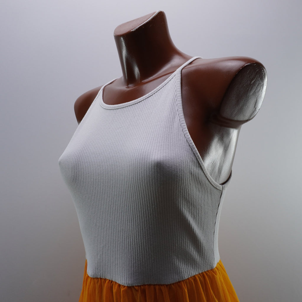 Vestido Real Zaragoza para Mujer Usado - Blanco, Grande (L)