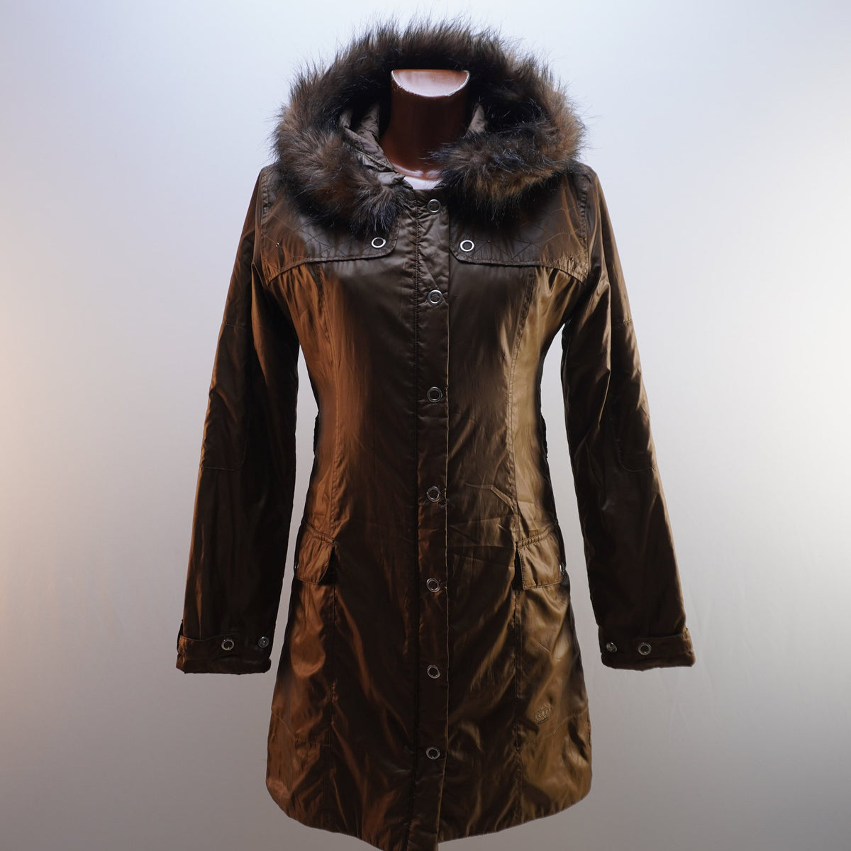 Parka Adidas para Mujer Usada - Verde, S