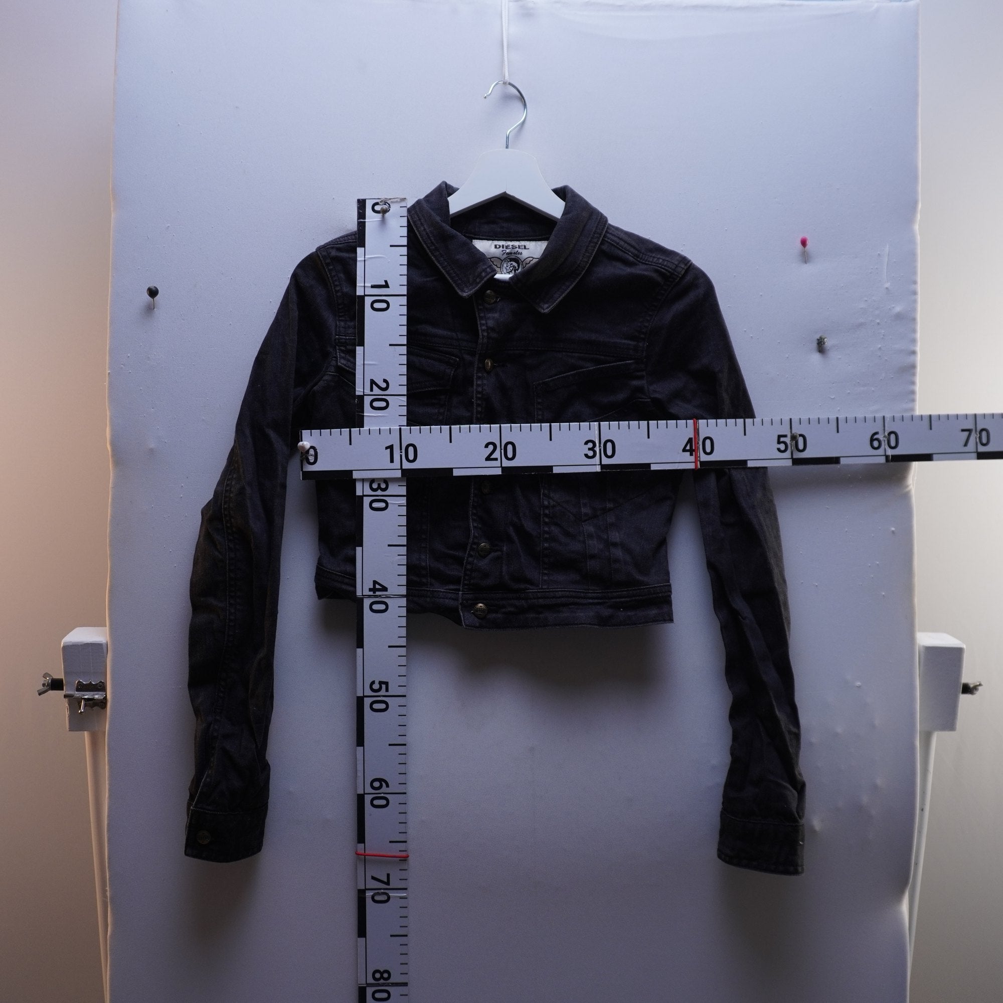 Cazadora Vaquera Diesel para Mujer Usada - Negra, S