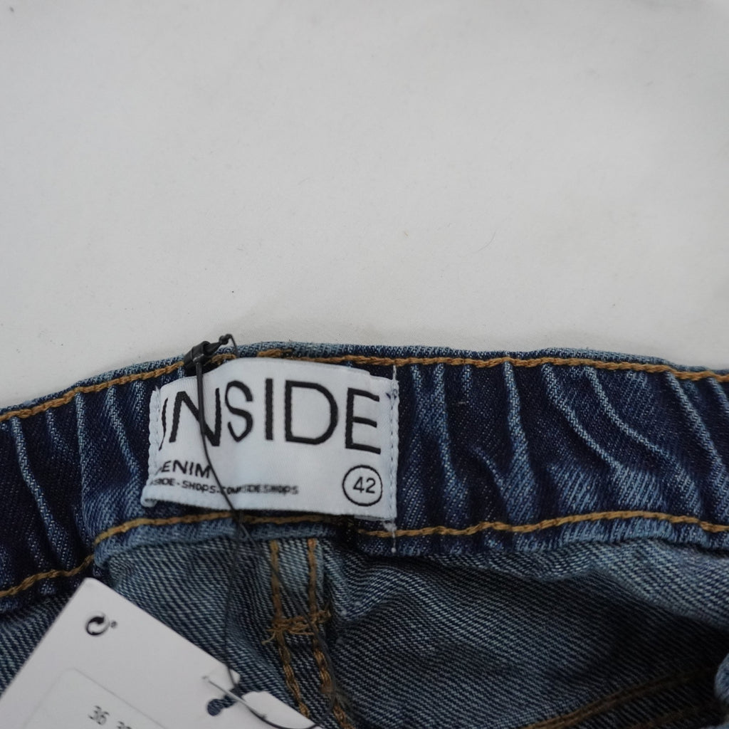 Pantalones Cortos Vaqueros Inside para Mujer Usados - Azul, XL