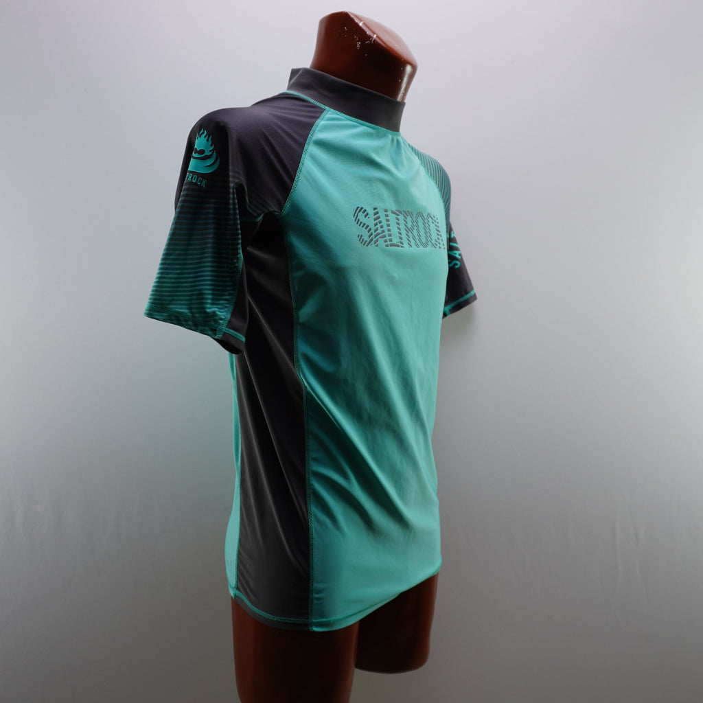 Camiseta de Manga Corta Saltrocl para Hombre Usada - Verde, L