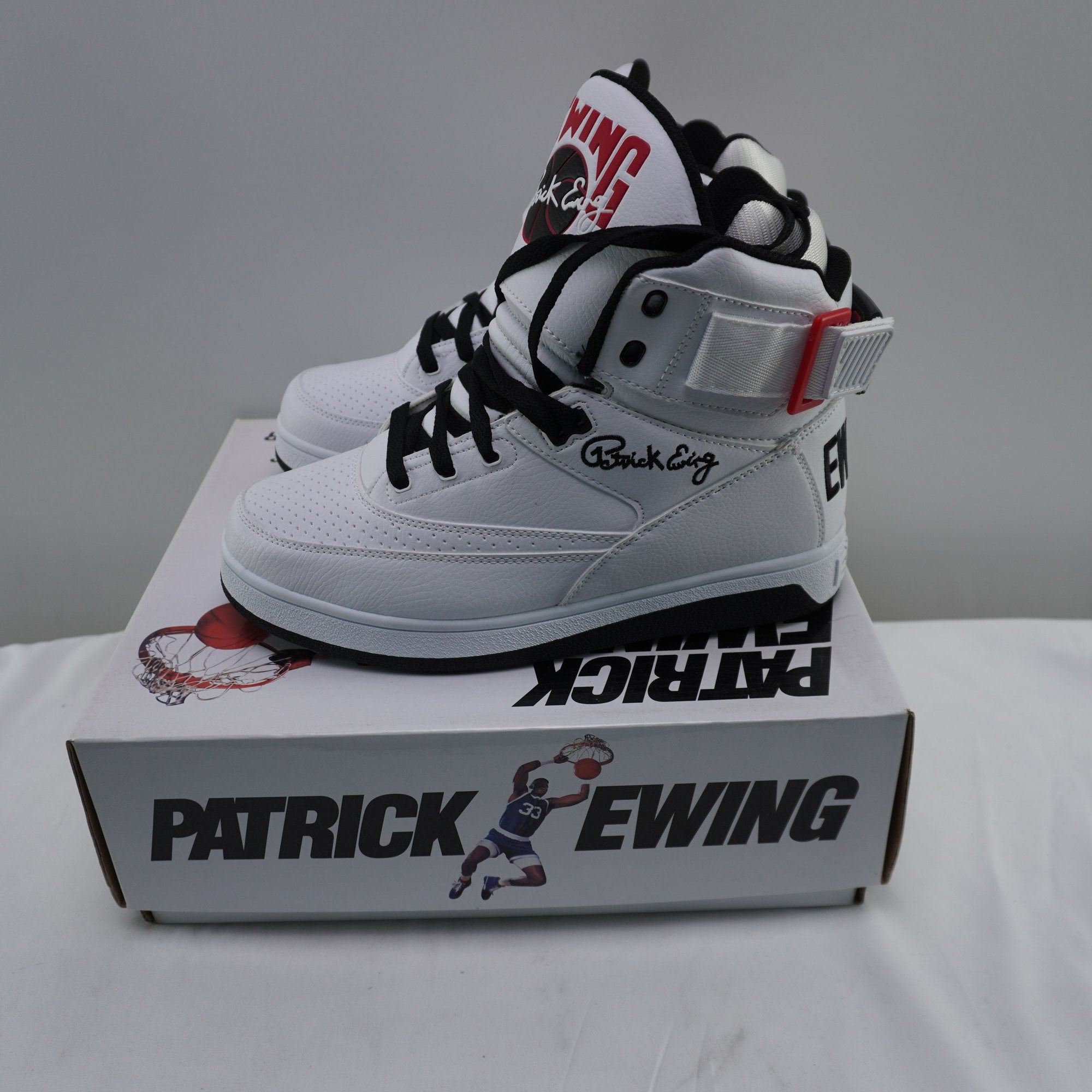 Zapatillas Patrick Ewing 33 para Hombre Usadas - Blanco, Talla 42