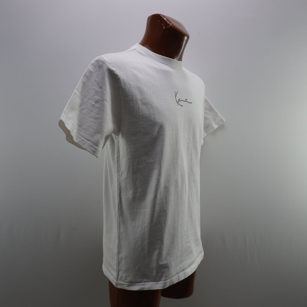 Camiseta de Manga Corta Karl Kani para Hombre Usada - Blanca, S