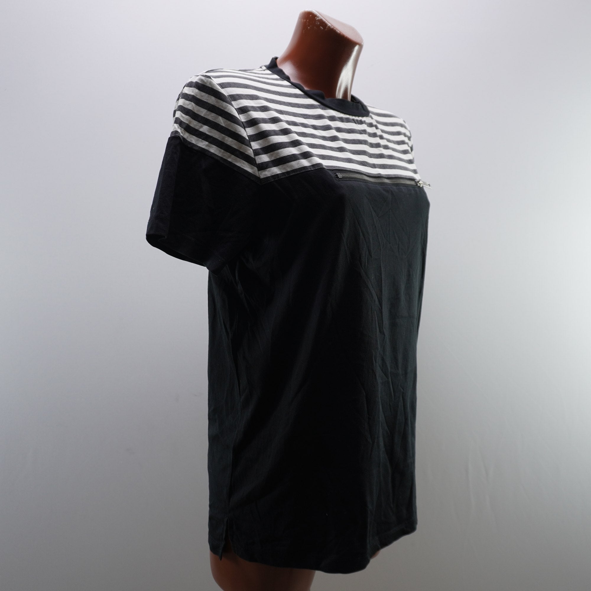 Camiseta de Manga Corta Antoni Morano para Mujer Usada - Negra, M