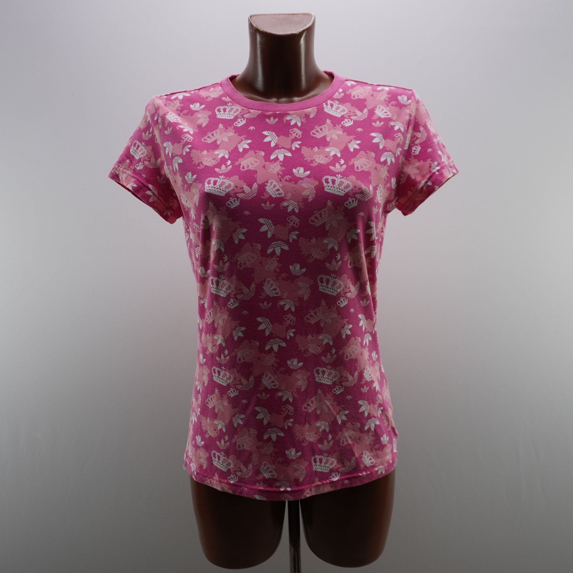 Camiseta de Manga Corta Adidas para Mujer - Rosa, XL (Usada, Muy Buen Estado)