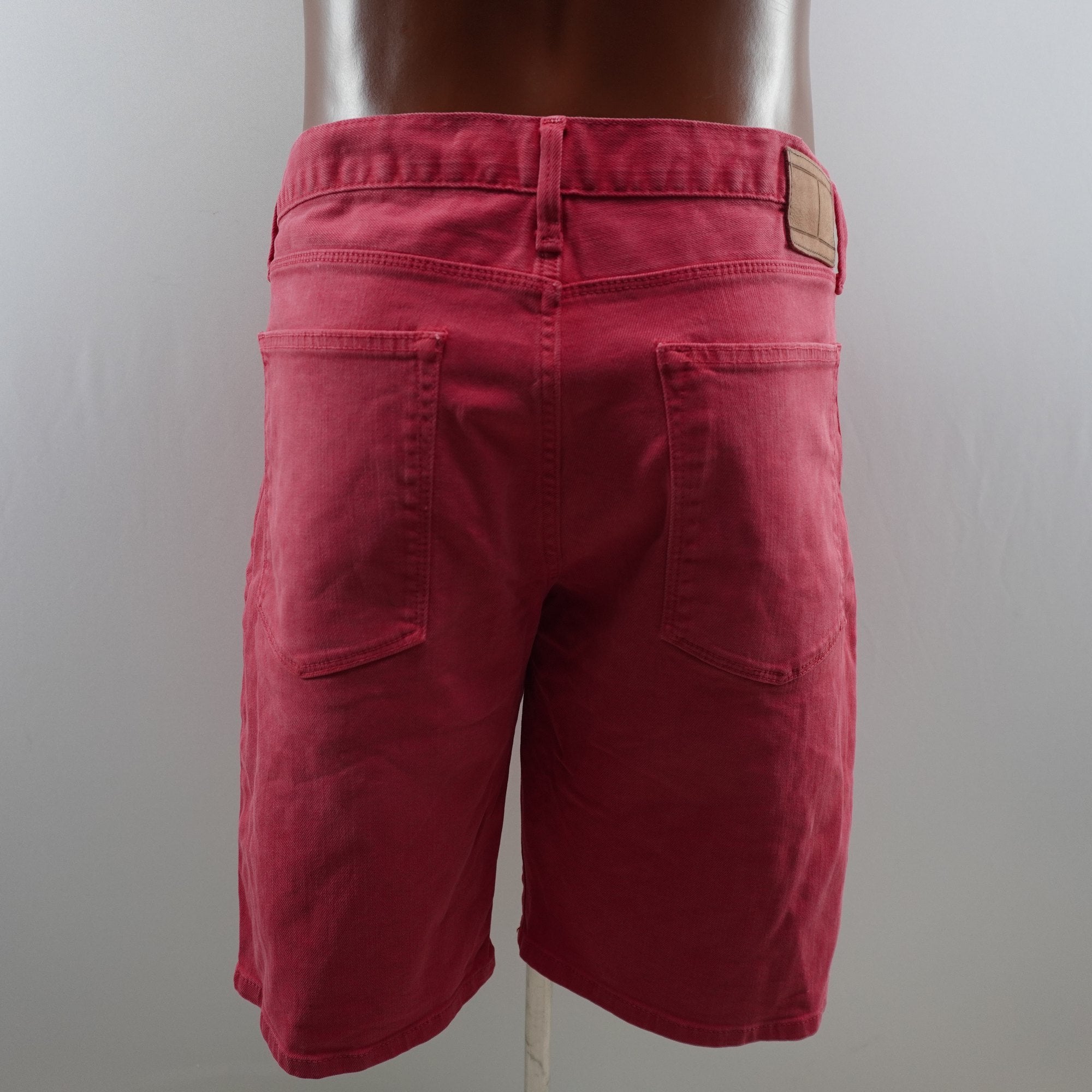 Pantalones Cortos Vaqueros Tommy Hilfiger para Hombre Usados - Rojos, L