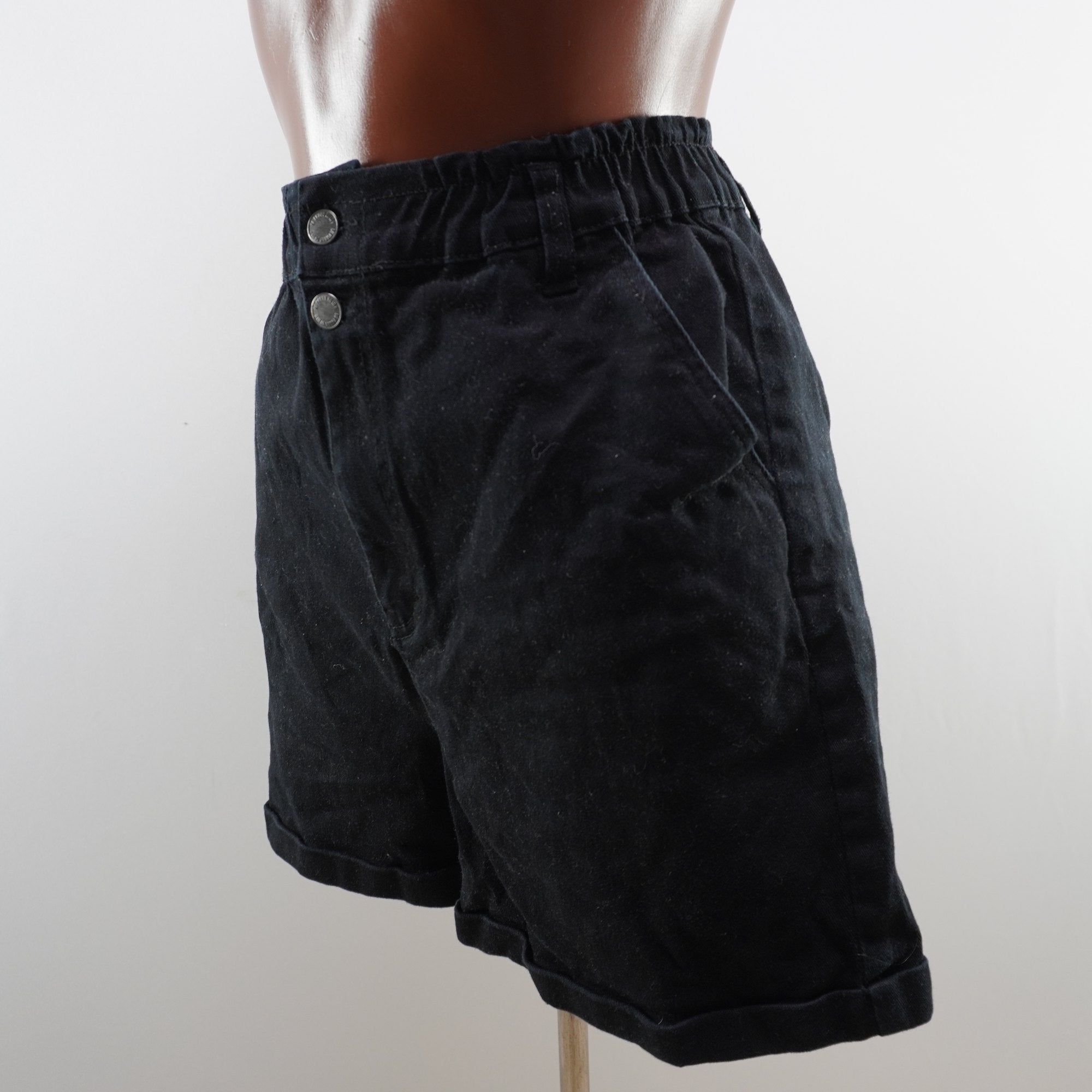 Pantalones Cortos Vaqueros Page One para Mujer Usados - Negros, XL