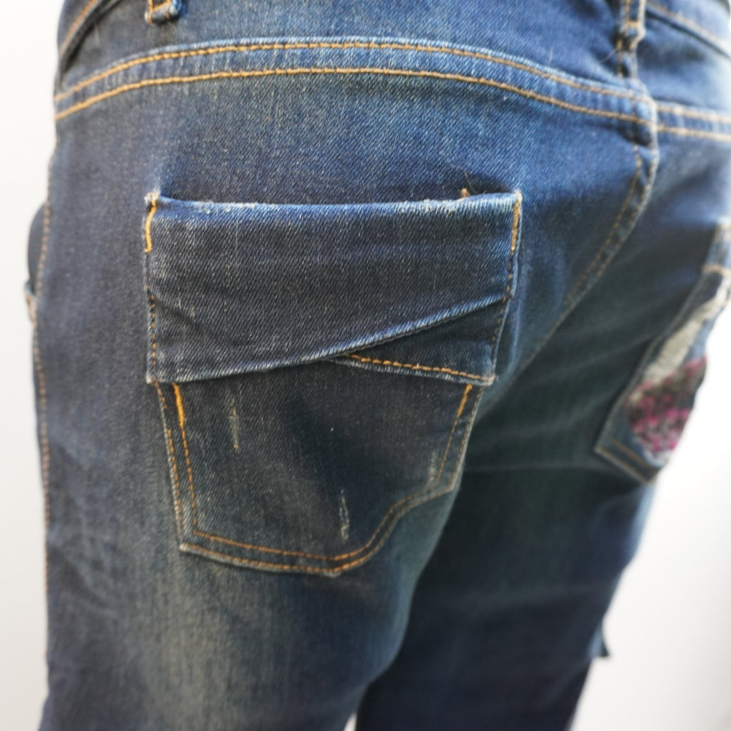 Vaqueros Desigual para Mujer Usados - Azul Marino, M