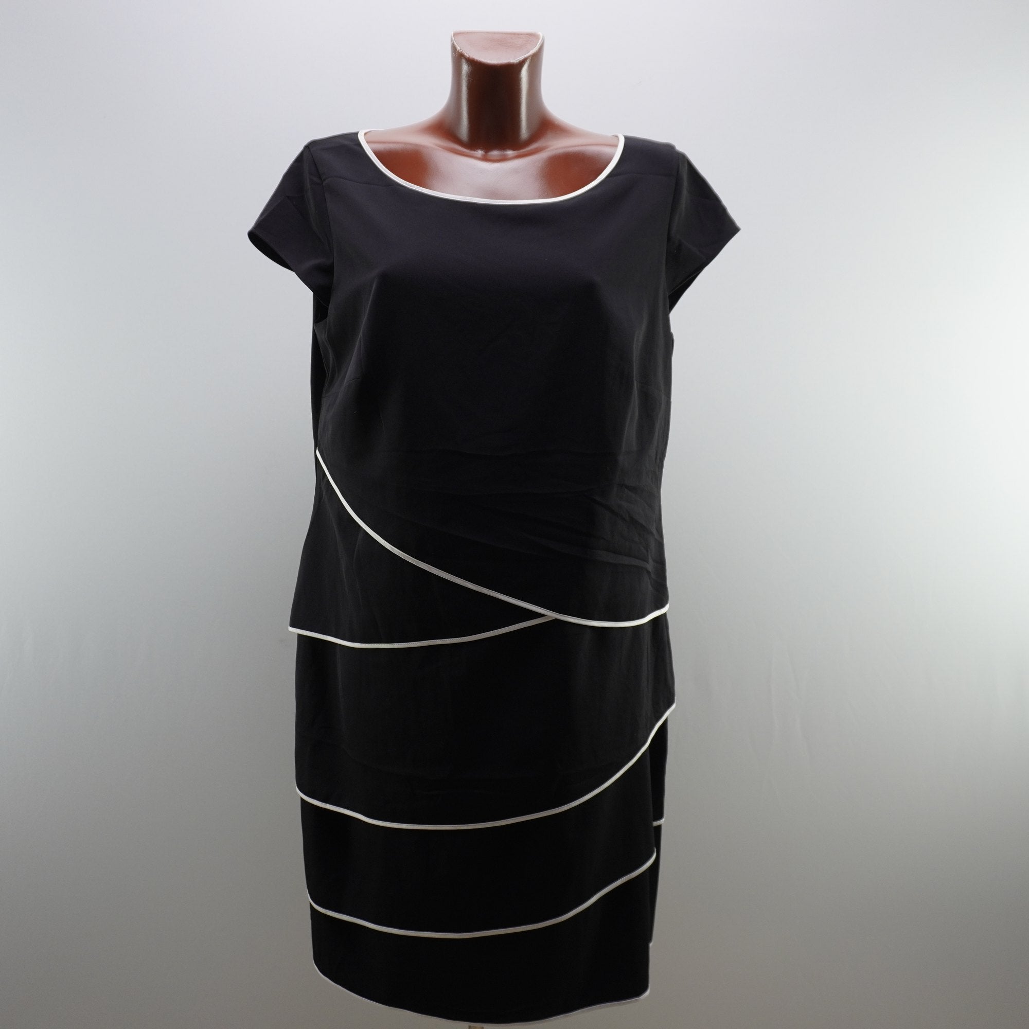 Vestido Vera Mont para Mujer Usado - Negro, XXXL