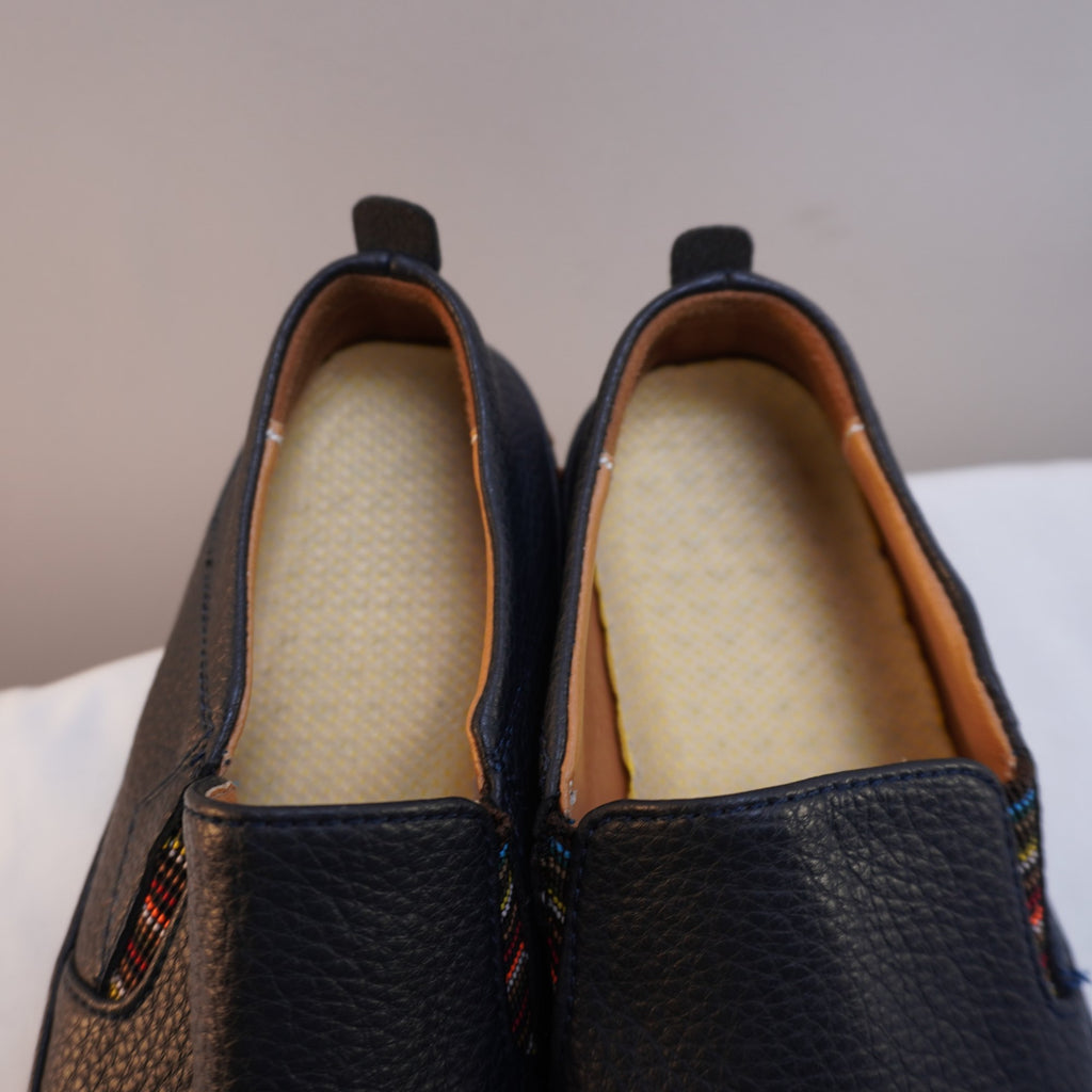 Zapatos Planos Italian Style para Hombre Usados - Azul, Talla 40