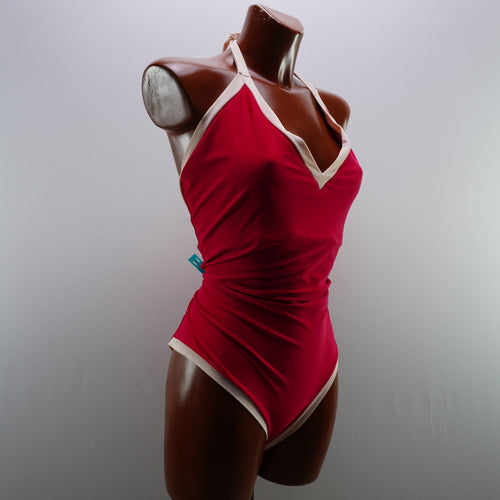 Vestido de baño Unit mujer rojo 5XL usado