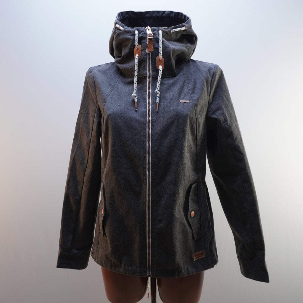 Parka Ragwer para Mujer Usada - Gris, M