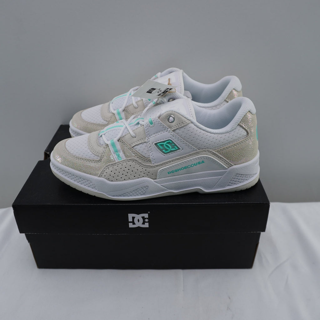 Zapatillas DC Shoes para Mujeres Usadas - Blancas, Talla 40